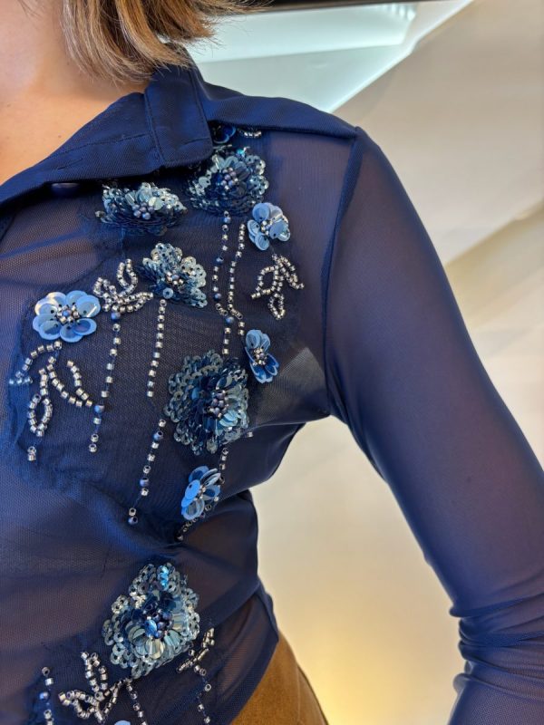 BLUSA MESH BLUE - Imagen 3