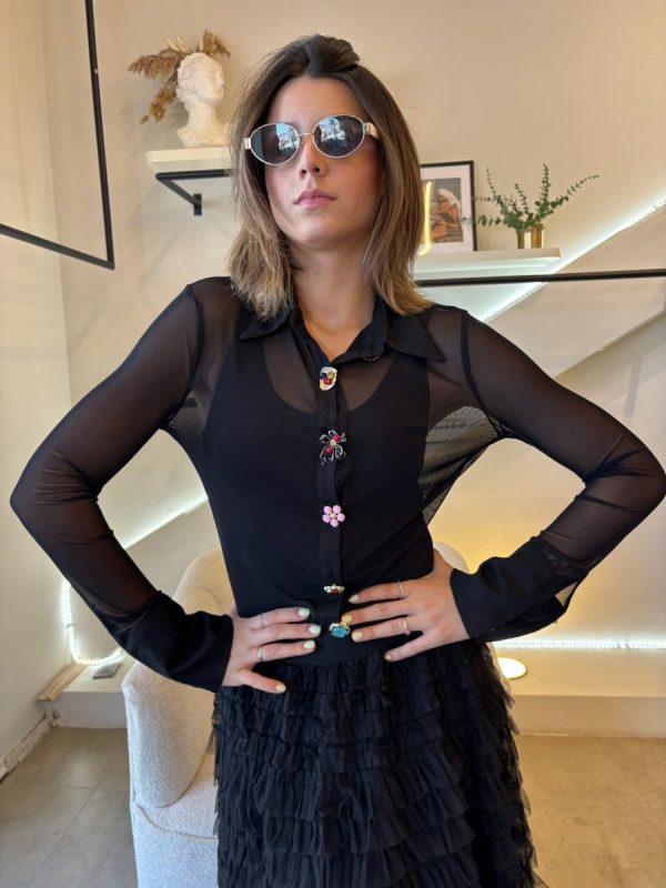 BLUSA MESH BLACK - Imagen 4