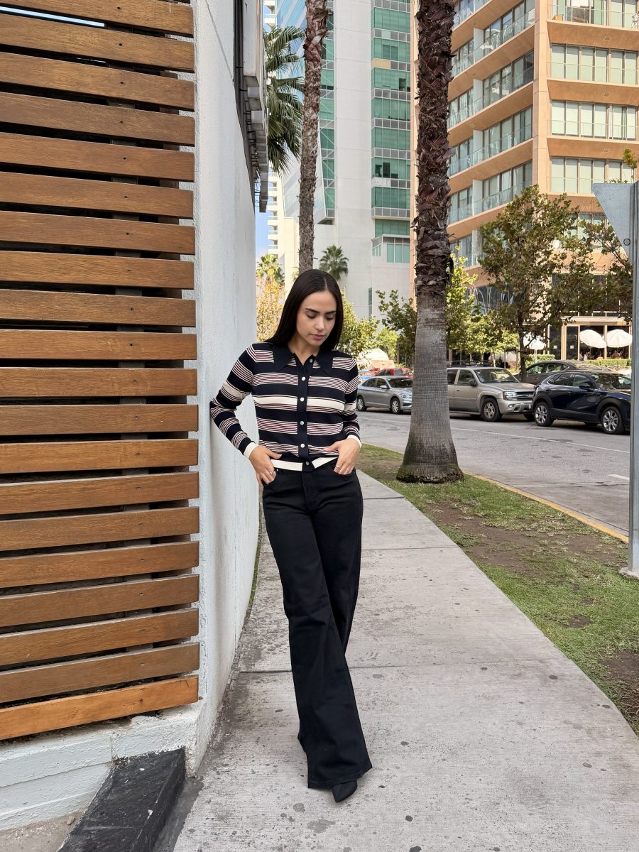 BLUSA LINES TREND - Imagen 4