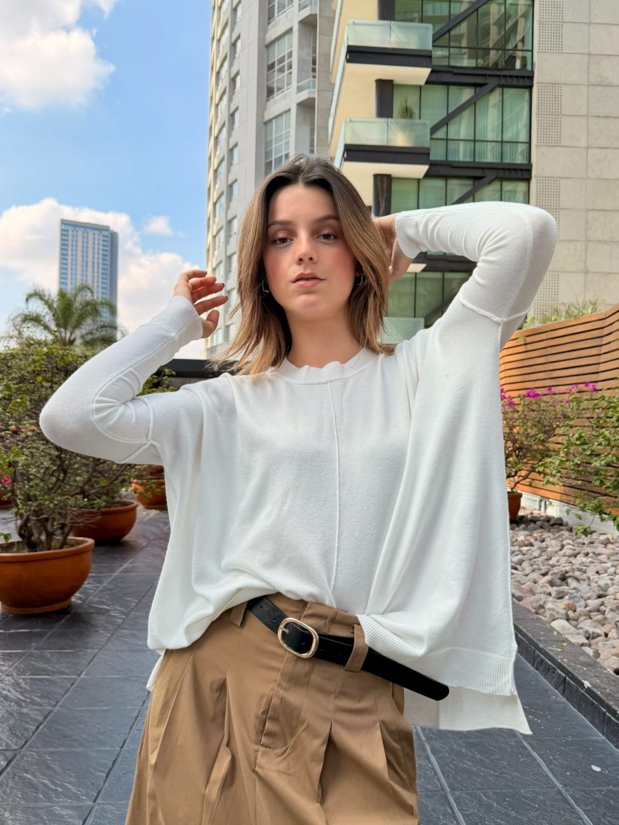 SUÉTER CASHMERE WHITE