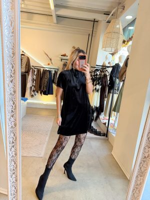 VESTIDO VELVET BLACK