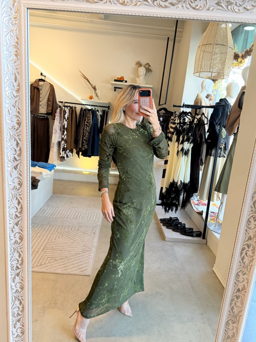 VESTIDO MESH GREEN - Imagen 2