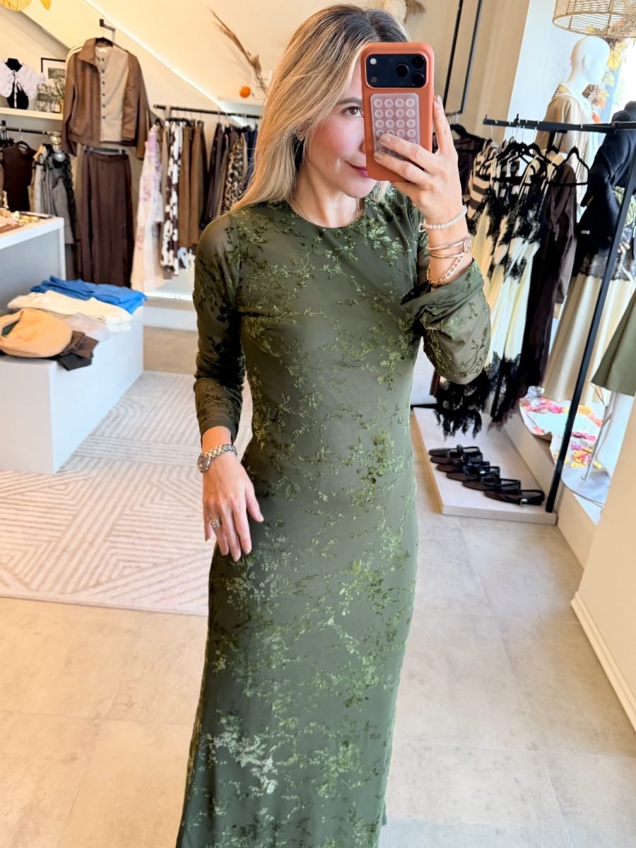 VESTIDO MESH GREEN - Imagen 3