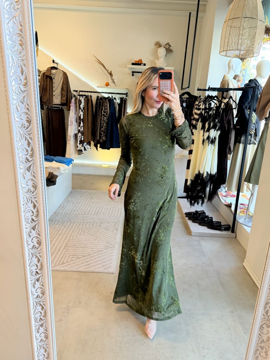 VESTIDO MESH GREEN - Imagen 5