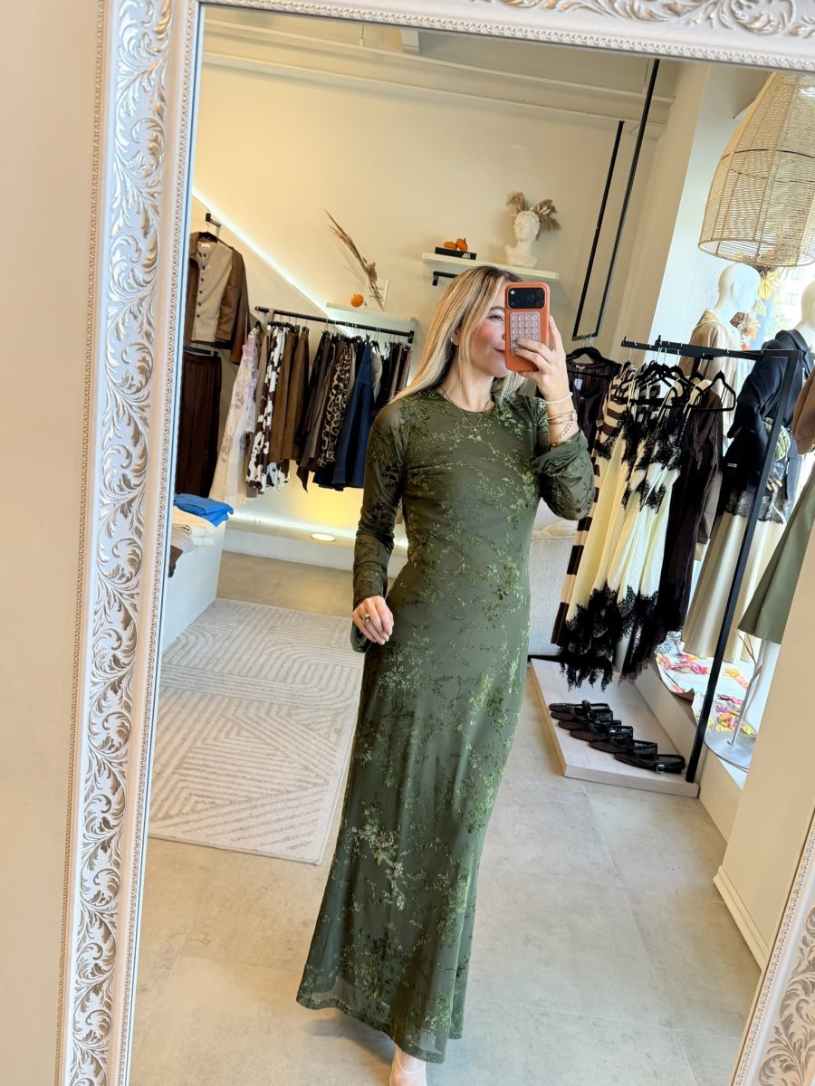 VESTIDO MESH GREEN - Imagen 6