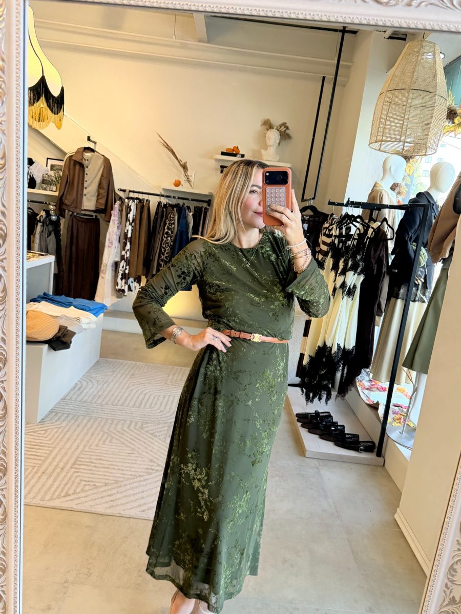 VESTIDO MESH GREEN - Imagen 8