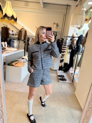 CONJUNTO SHORT BLACK