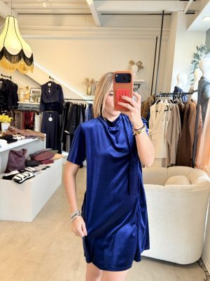 VESTIDO VELVET BLUE