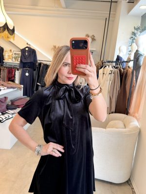 VESTIDO VELVET BLACK
