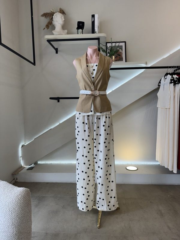 CHALECO FORMAL KHAKI - Imagen 3