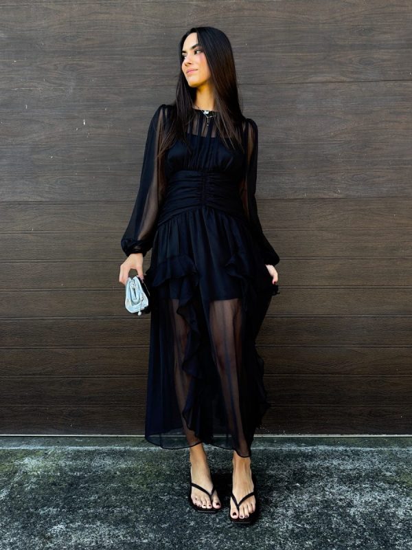 VESTIDO BLACK BOHO