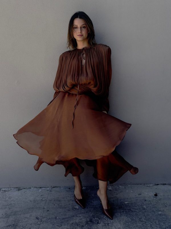 VESTIDO MOCHA MOUSSE - Imagen 6