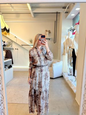 VESTIDO LARGO FLORAL