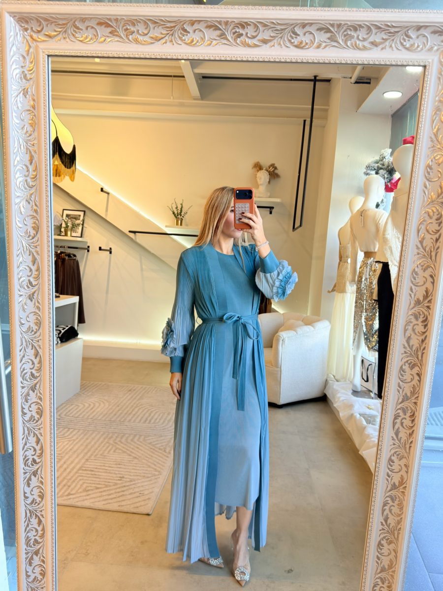 VESTIDO ESPAÑOL ENSAMBLE BLUE - Imagen 2