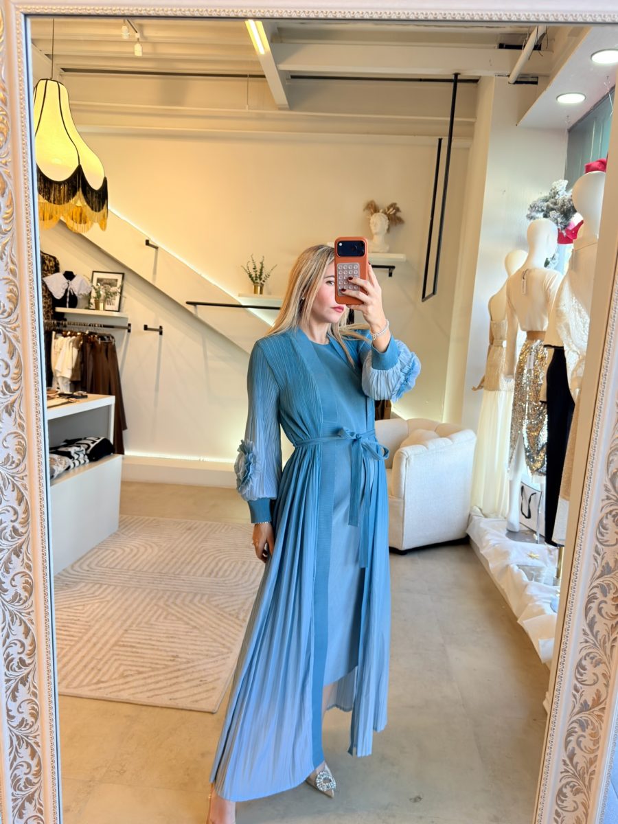 VESTIDO ESPAÑOL ENSAMBLE BLUE - Imagen 3