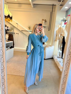 VESTIDO ESPAÑOL ENSAMBLE BLUE