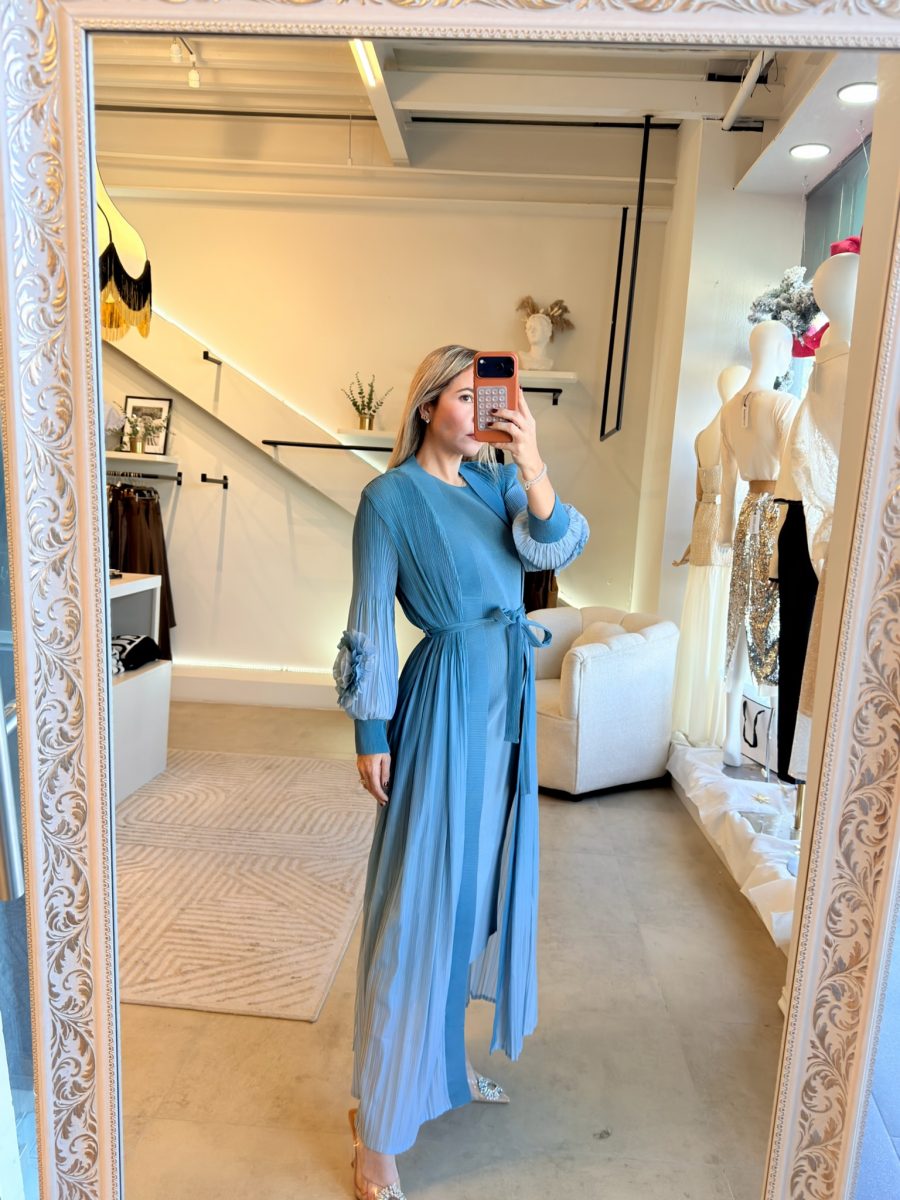 VESTIDO ESPAÑOL ENSAMBLE BLUE - Imagen 6