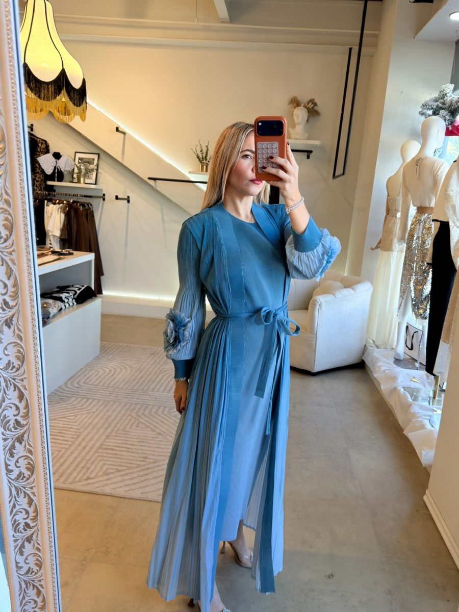 VESTIDO ESPAÑOL ENSAMBLE BLUE - Imagen 7