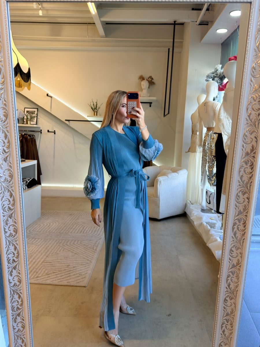 VESTIDO ESPAÑOL ENSAMBLE BLUE - Imagen 8