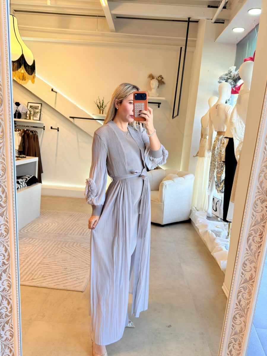 VESTIDO ESPAÑOL ENSAMBLE ARENA - Imagen 3