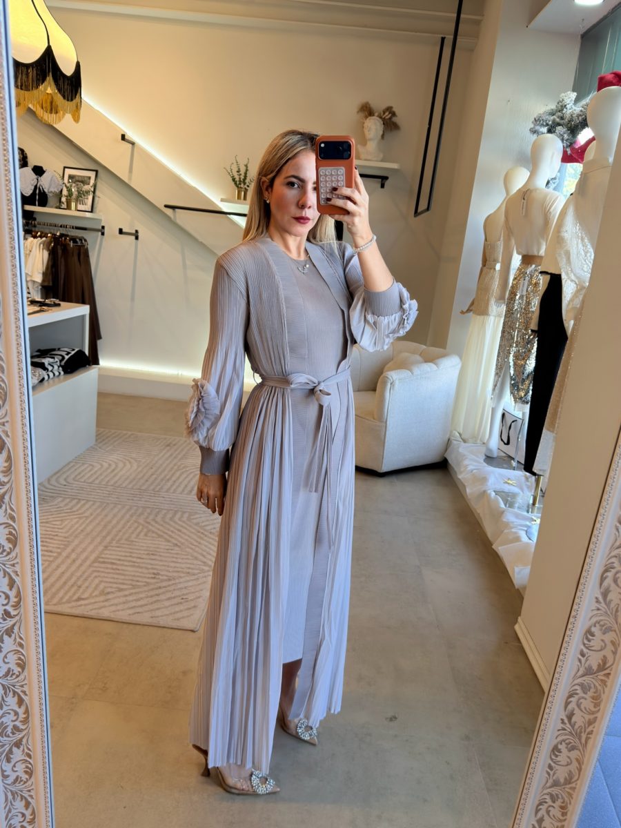 VESTIDO ESPAÑOL ENSAMBLE ARENA - Imagen 5