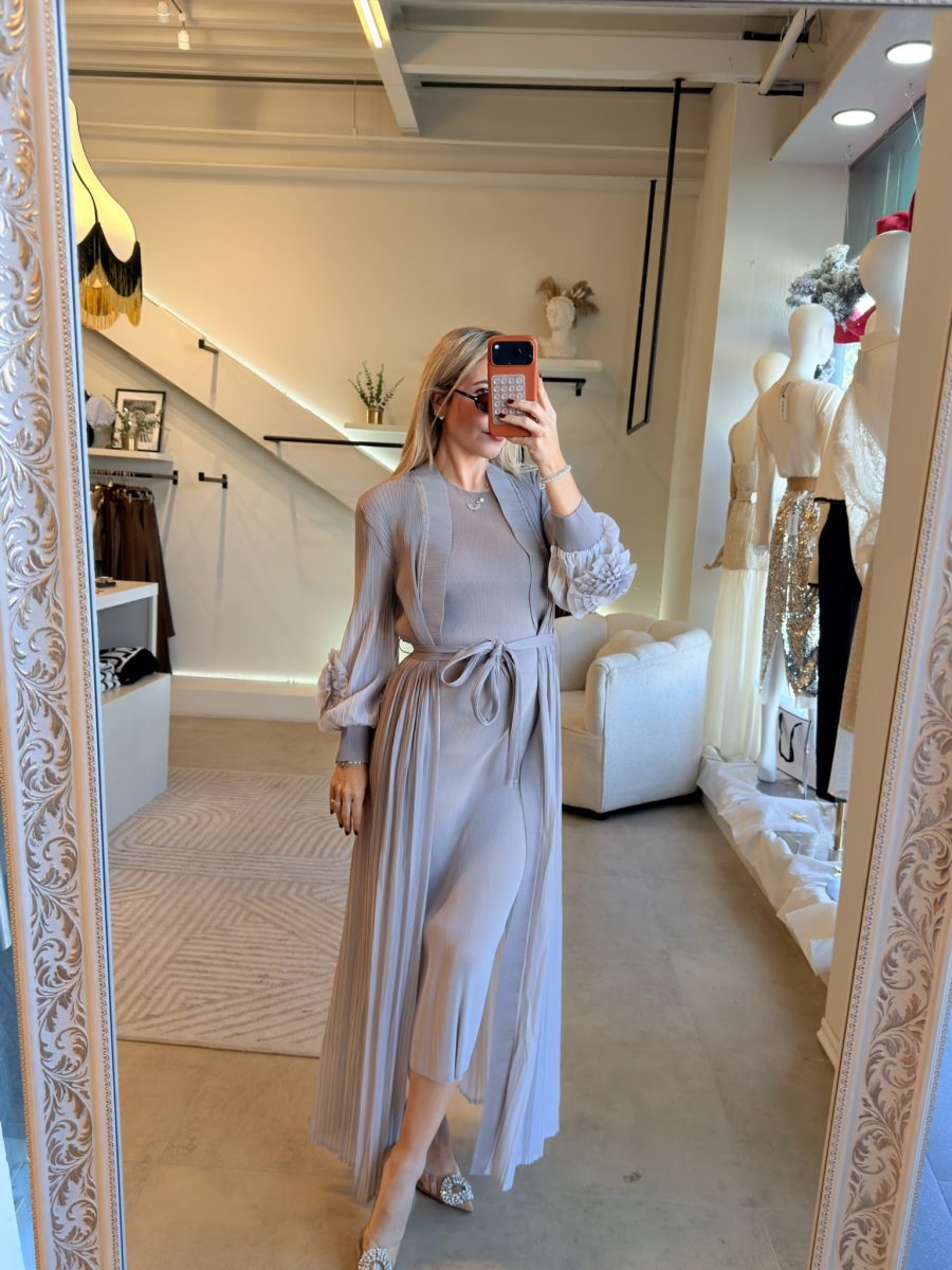 VESTIDO ESPAÑOL ENSAMBLE ARENA - Imagen 2