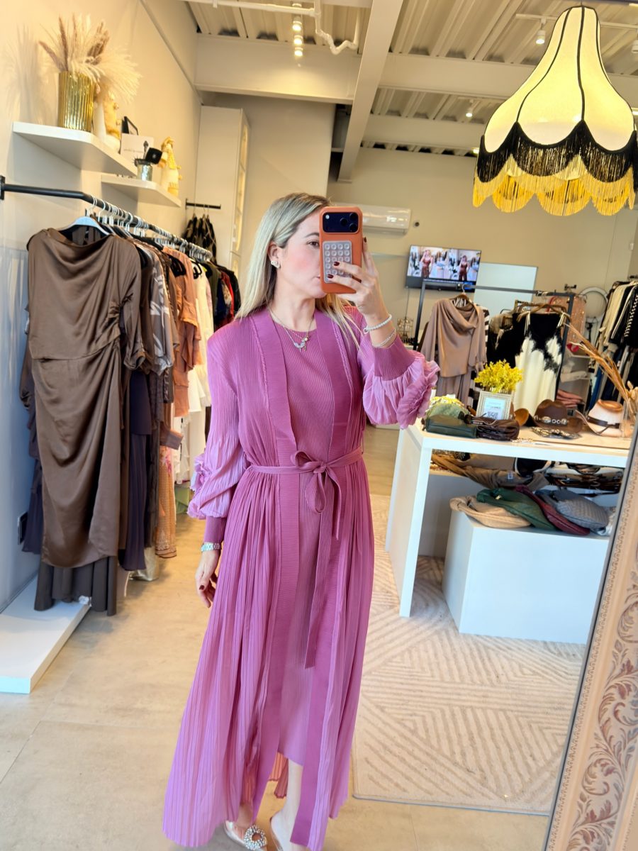 VESTIDO ESPAÑOL ENSAMBLE PINK - Imagen 3