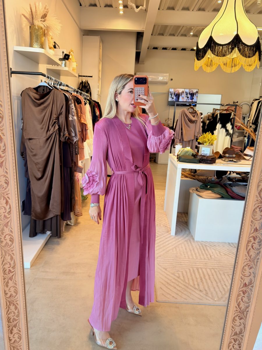 VESTIDO ESPAÑOL ENSAMBLE PINK - Imagen 4