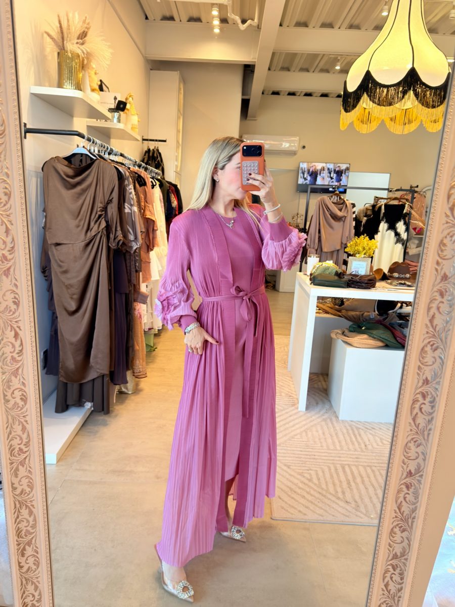 VESTIDO ESPAÑOL ENSAMBLE PINK - Imagen 5