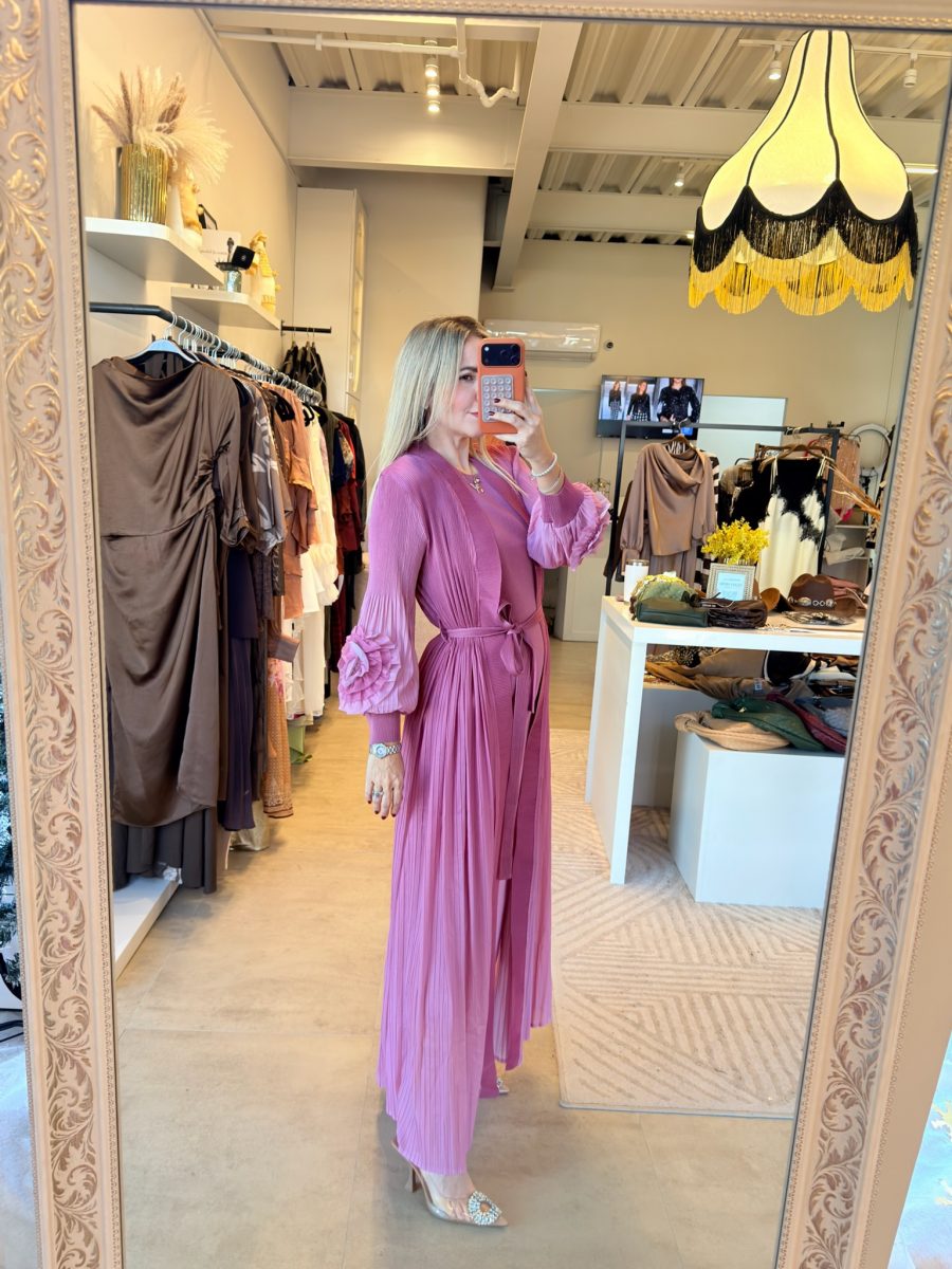 VESTIDO ESPAÑOL ENSAMBLE PINK - Imagen 6