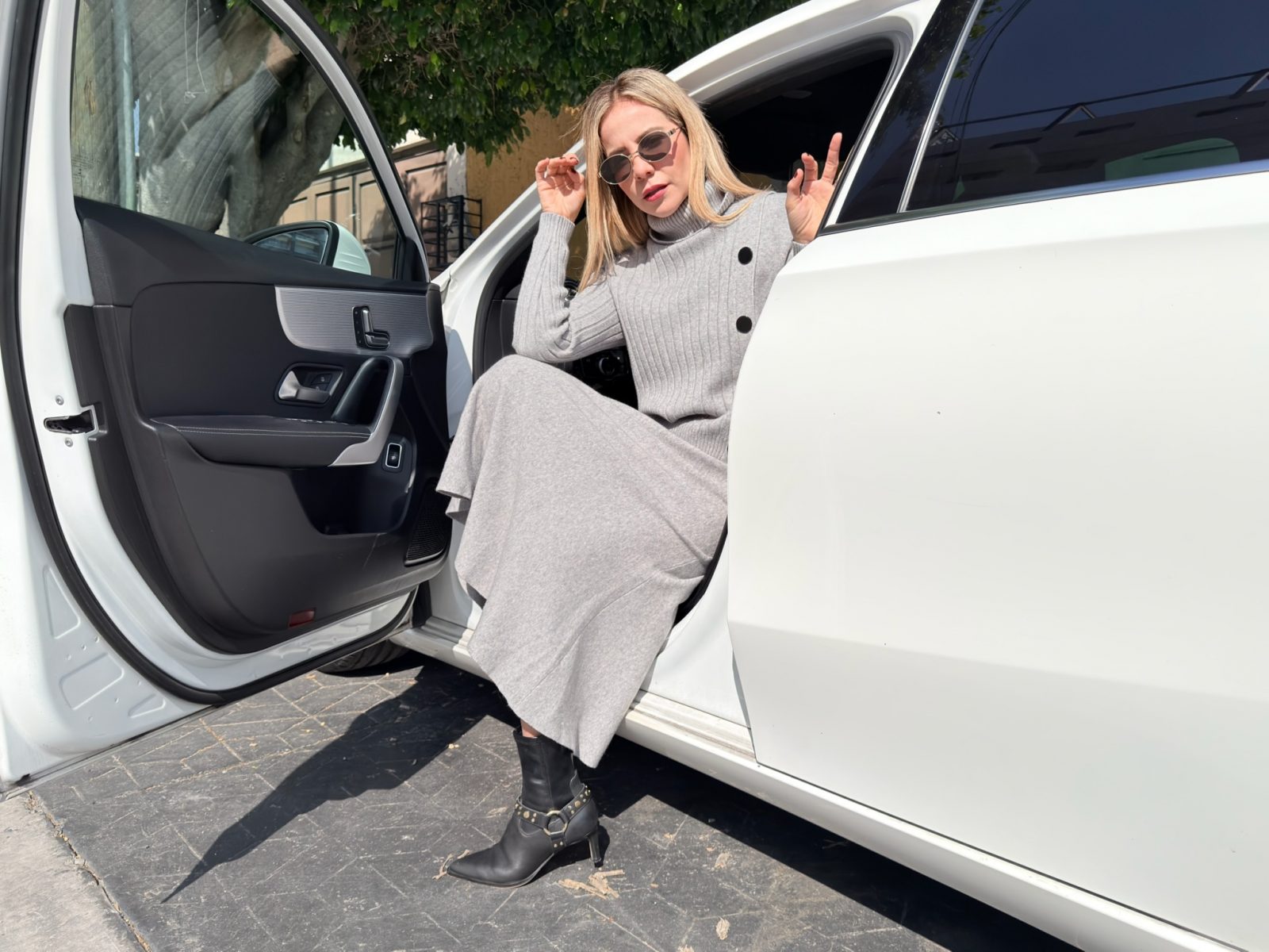 CONJUNTO FALDA PUNTO GREY - Imagen 4