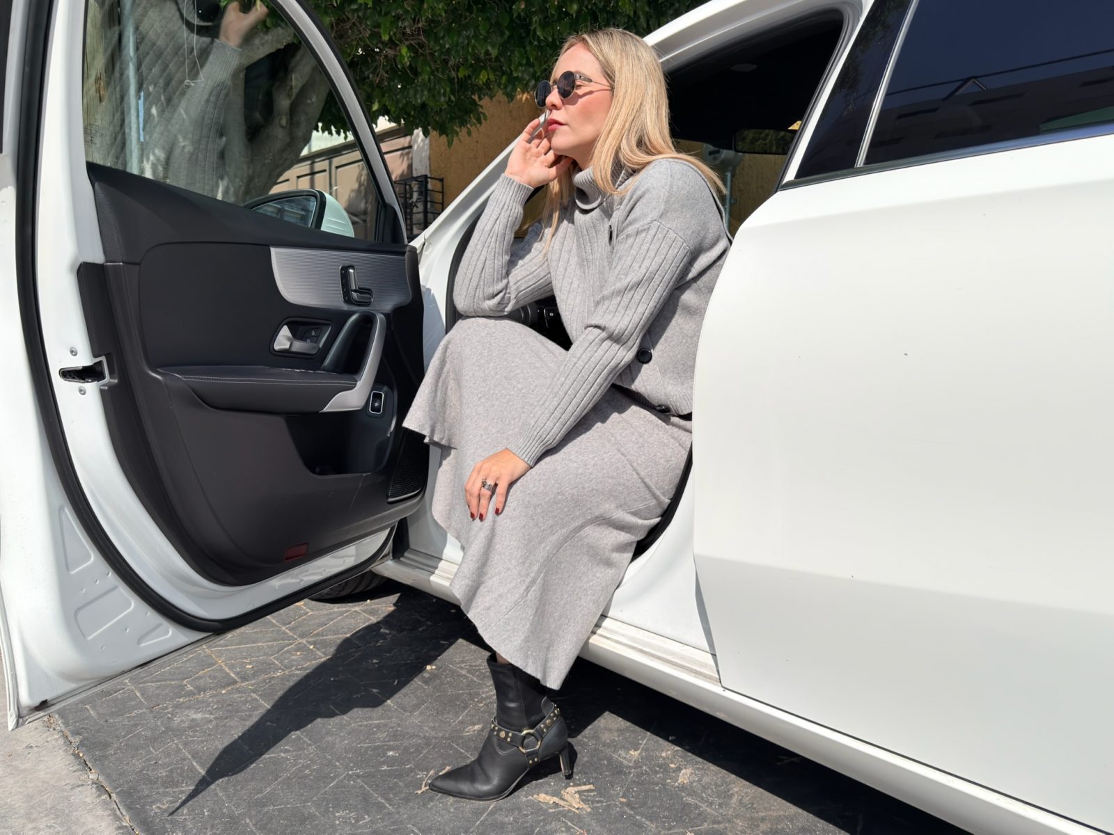 CONJUNTO FALDA PUNTO GREY - Imagen 5