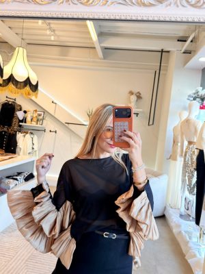 BLUSA OLÁN BLACK GOLD