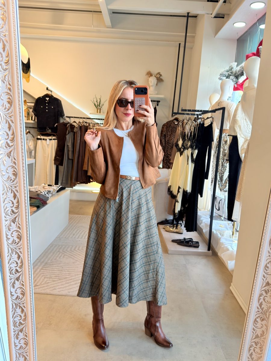 FALDA CUADROS GREEN - Imagen 6