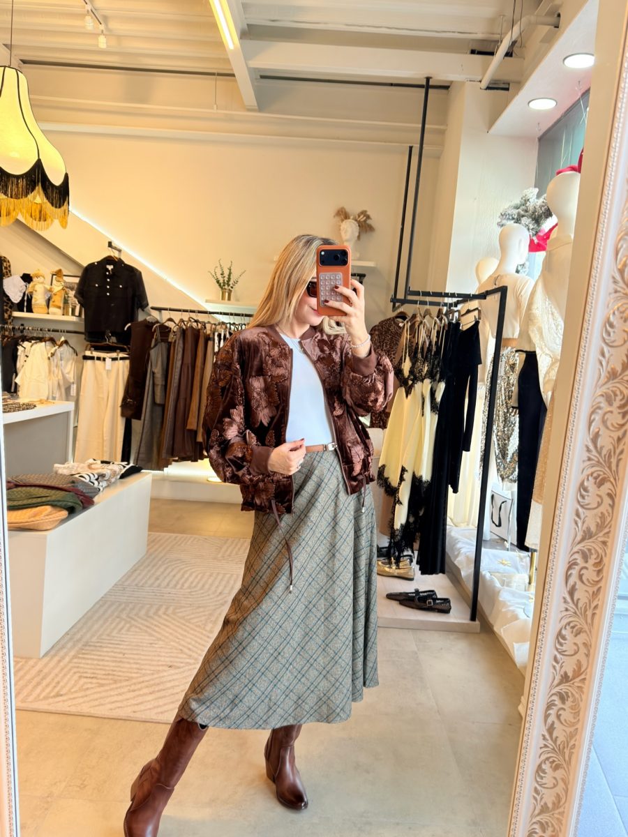 FALDA CUADROS GREEN - Imagen 7