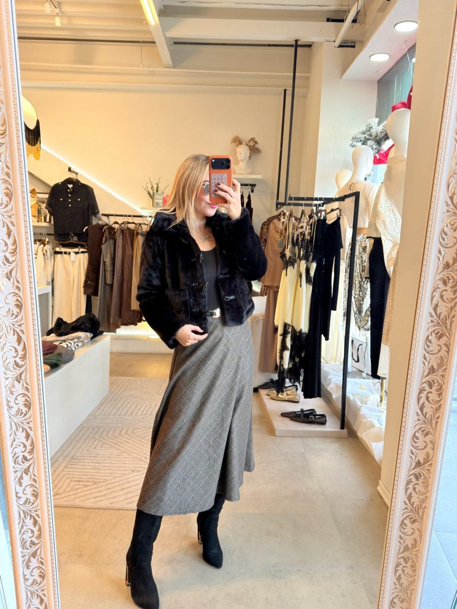 FALDA CUADROS BROWN - Imagen 3