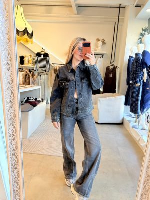 CONJUNTO BLACK DENIM BRILLOS