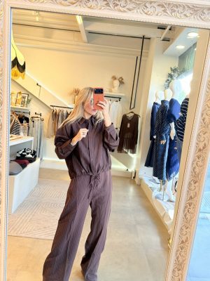 CONJUNTO BROWN STRIPES