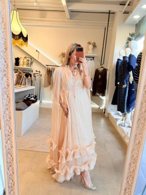 VESTIDO BEIGE CAPE