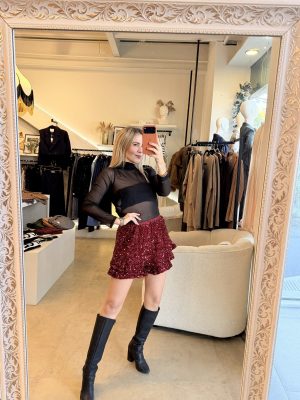 SHORT FALDA LENTEJUELA