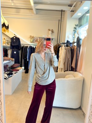 PANTALÓN VELVET BURGUNDY