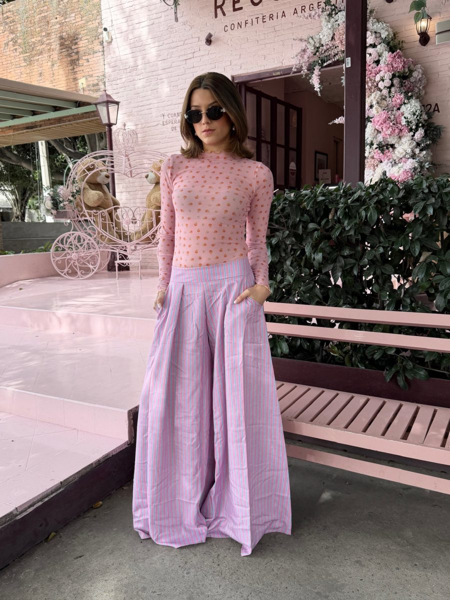 PANTALÓN RAYAS PINK