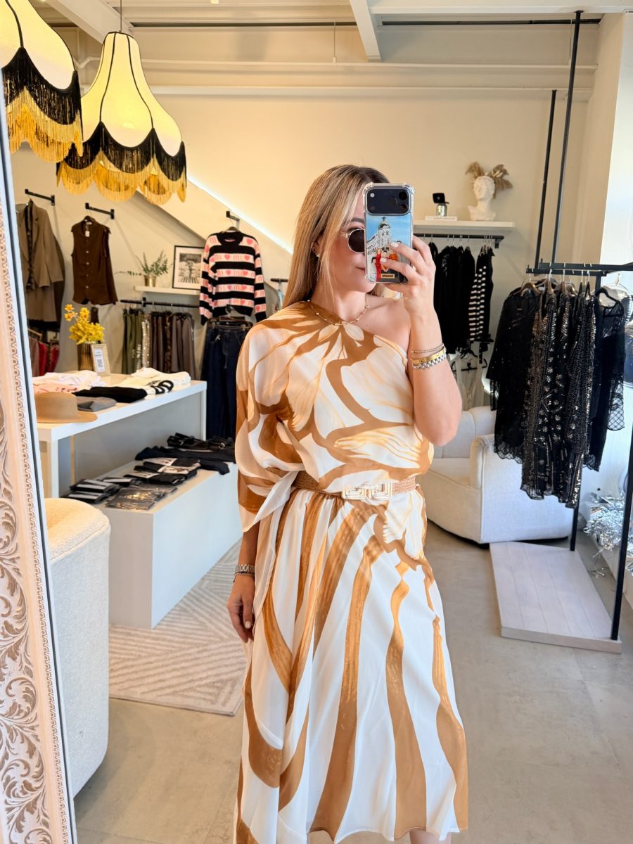 VESTIDO ONE SHOULDER YELLOW - Imagen 6