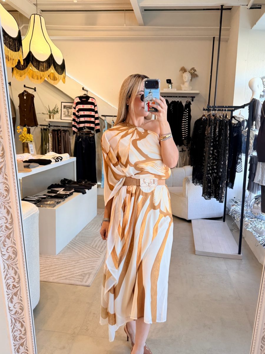 VESTIDO ONE SHOULDER YELLOW - Imagen 5