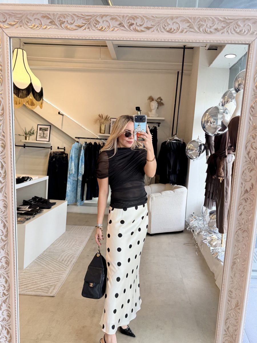 FALDA POLKA WHITE - Imagen 2