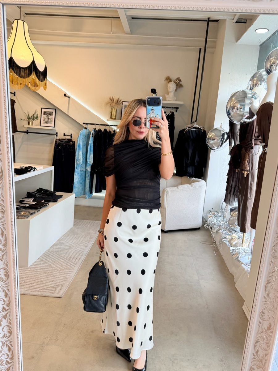 FALDA POLKA WHITE - Imagen 5