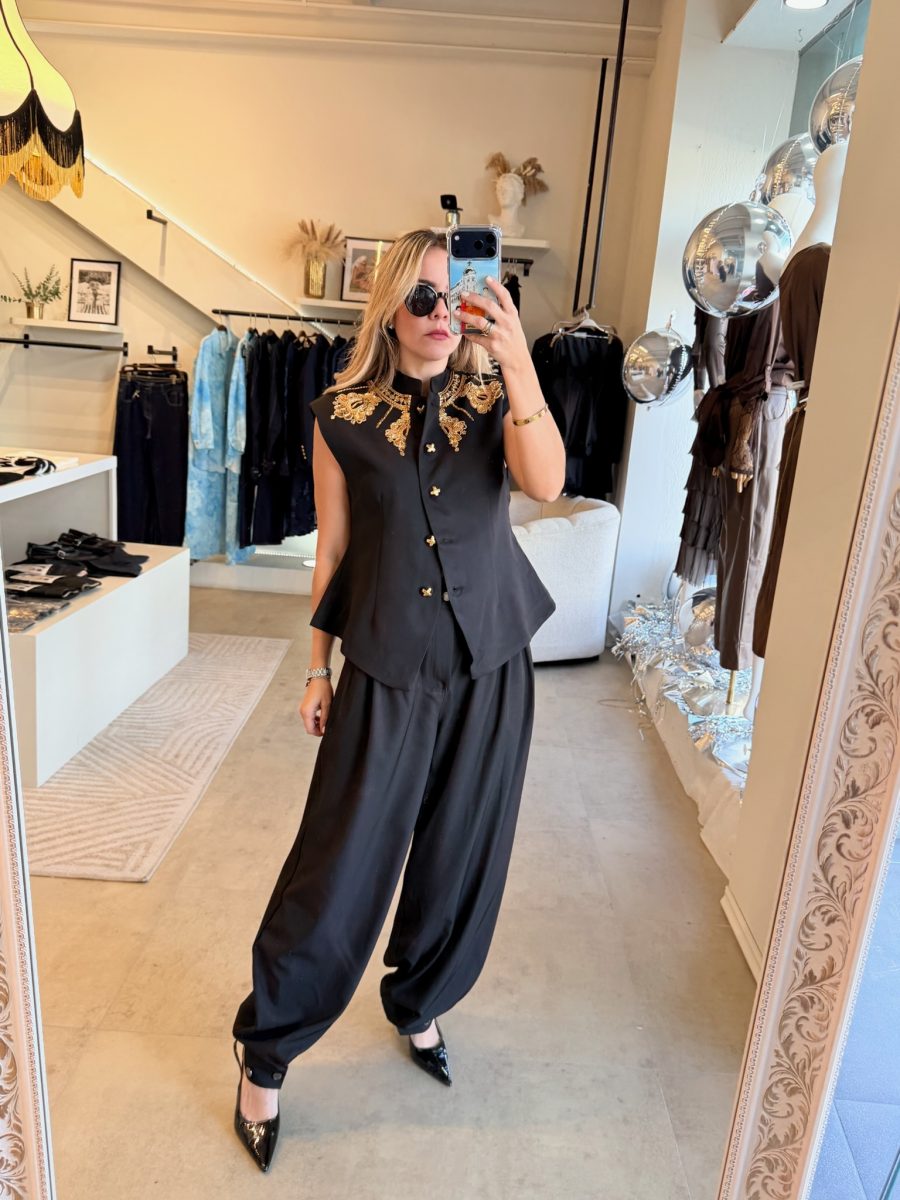 PANTALÓN GLOBO BLACK - Imagen 4