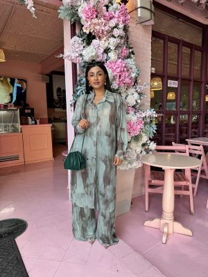 CONJUNTO BLUSÓN OLIVE