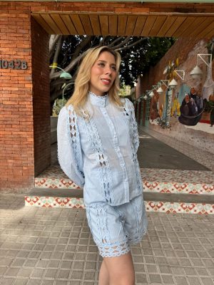 CONJUNTO CROCHET BLUE