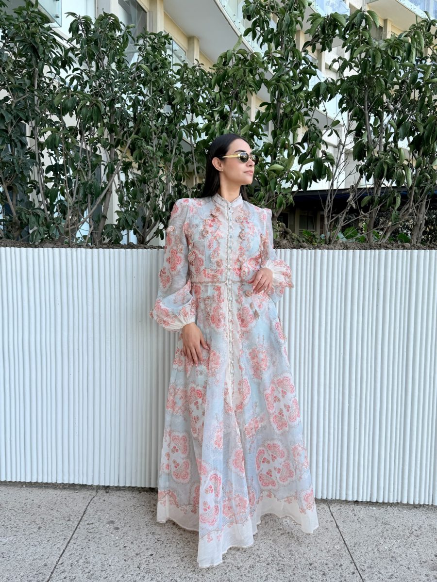 VESTIDO LARGO VINTAGE - Imagen 3